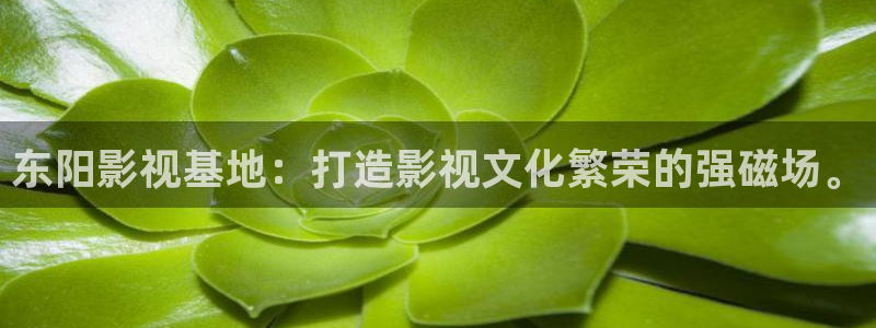 島國倫理影片：東陽影視基地：打造影視文化繁榮的強(qiáng)磁場。