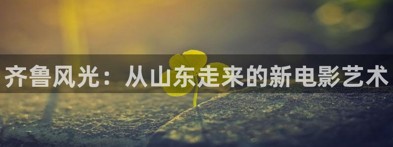 三級倫理影院：齊魯風光：從山東走來的新電影藝術